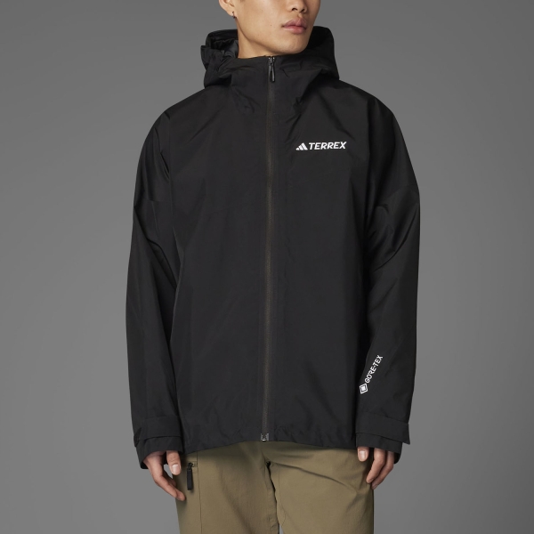 Chaqueta Trail Running para Mujer adidas Terrex Xperior GoreTex Chaqueta  Black JD8344