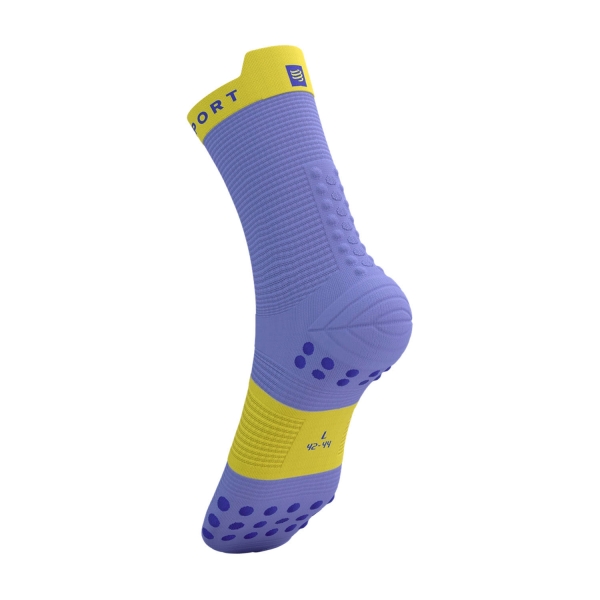 Compressport Pro Racing V4.0 Socks - Jacaranda/Maize