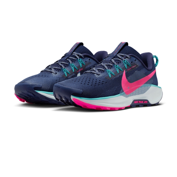 Nike ReactX Pegasus Trail 5 - Midnight Navy/Hyper Pink/Dusty Cactus