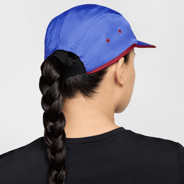 Nike Dri-FIT Fly Cappello - Sapphire/Team Crimson/Hydrogen Blue
