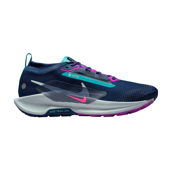 Scarpe Trail Running Uomo Nike ReactX Pegasus Trail 5 GTX  Midnight Navy/Glacier Blue/Hyper Pink FQ0908403