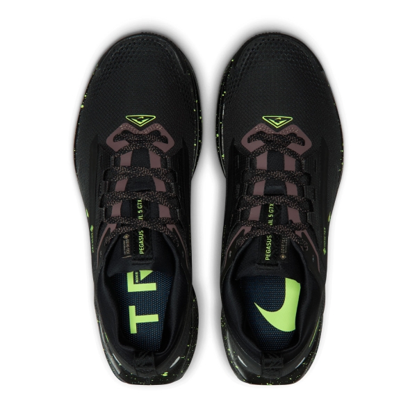 Nike ReactX Pegasus Trail 5 GTX - Black/Volt Ice/Phantom/Tattoo