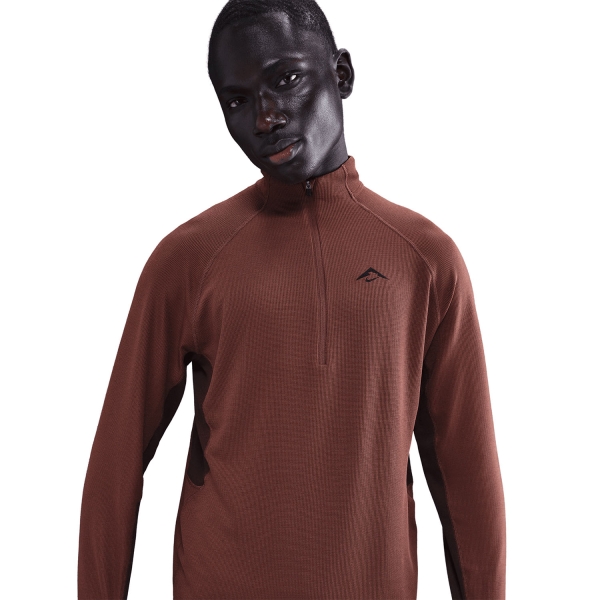Nike Trail Logo Shirt - Red Sepia/Burgundy Crush/Black