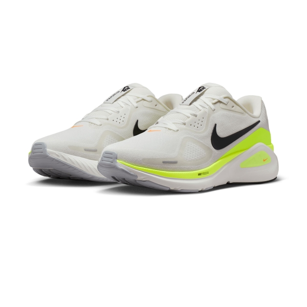 Nike Structure 26 - Summit White/Black/Volt/Total Orange