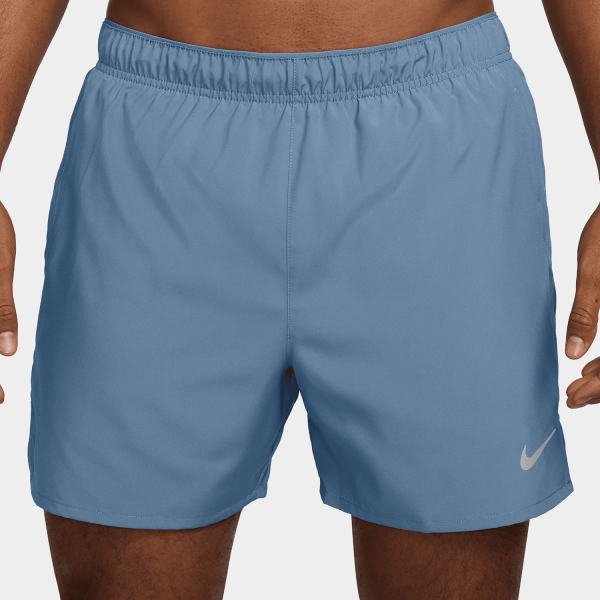 Pantaloncino Running Uomo Nike Challenger 2 in 1 5in Pantaloncini  Work Blue/Reflective Silver HJ3588486