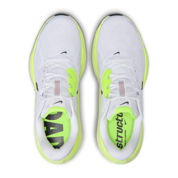 Nike Structure Plus - White/Black/Pure Platinum/Volt