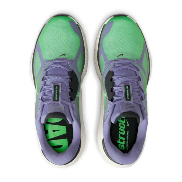 Nike Structure Plus - Iron Purple/Voltage Green/Off Noir/Sail
