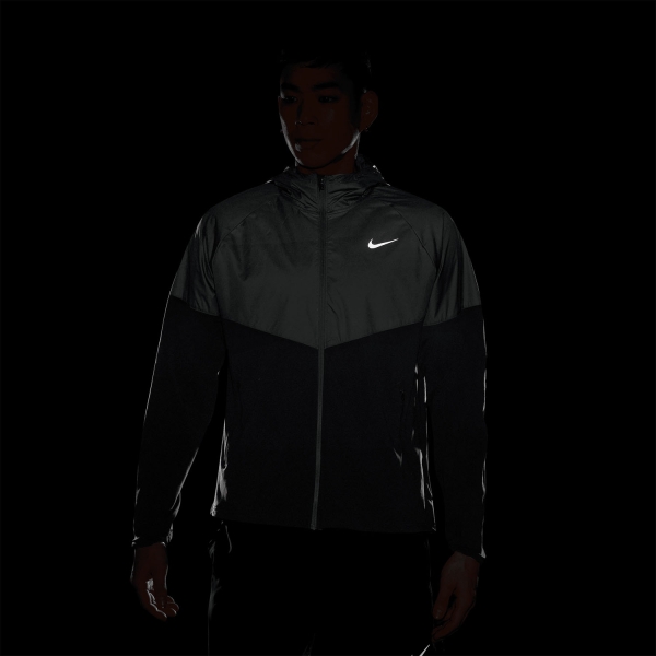 Nike Repel Winterized Miler Jacket - Pure Platinum/Light Smoke Grey/Volt/Reflective Silver