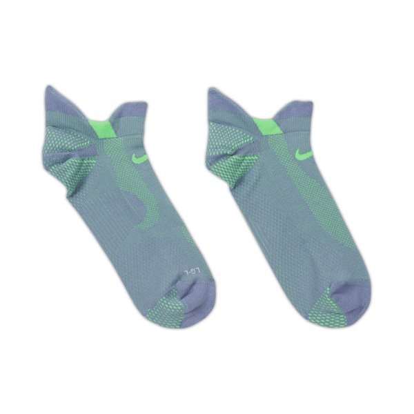 Nike Fast Performance Socks - Iron Purple/Voltage Green
