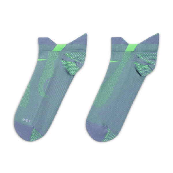 Nike Fast Performance Socks - Iron Purple/Voltage Green