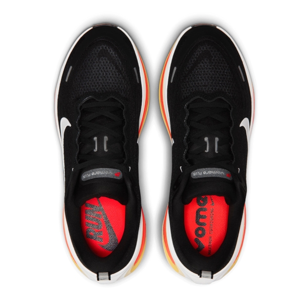 Nike Vomero Plus - Black/White/Bright Crimson/Sail