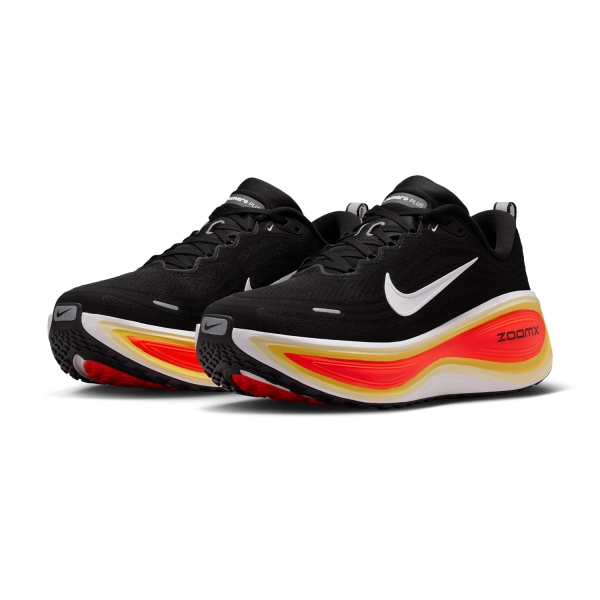 Nike Vomero Plus - Black/White/Bright Crimson/Sail