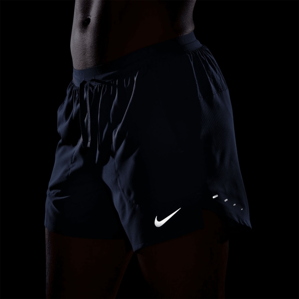 Nike Stride Dri-FIT 5in Shorts - Midnight Navy/Reflective Silver