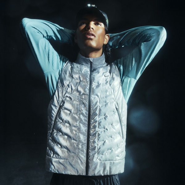 Nike Therma-FIT ADV Chaleco - Reflective Silver/Reflective Black