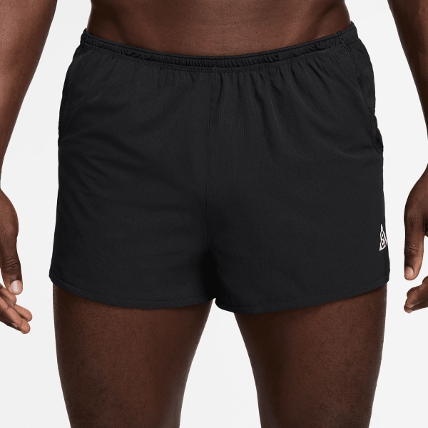 Men's Trail Running Shorts Nike ACG Trailwind 3in Shorts  Black/Summit White IO9693010