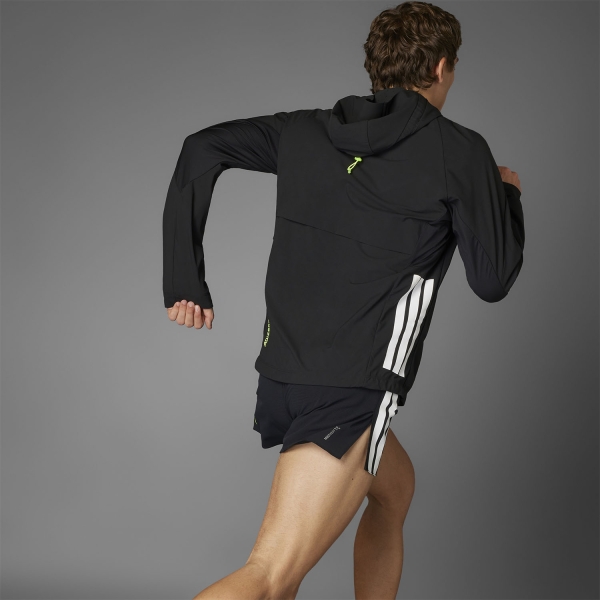 adidas adizero Logo Jacket - Black