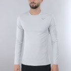 Mizuno Core Impulse Logo Maglia - Vapor Silver