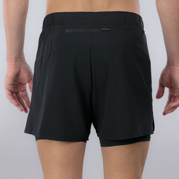 Mizuno Core Pro 2 in 1 5.5in Shorts - Black