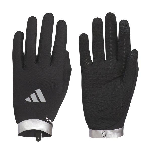 Running gloves adidas CLIMACOOL Logo Gloves  Black JM7160