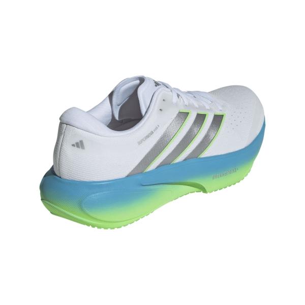 adidas Supernova Rise 3 - FTWR White/Silver Metallic/Semi Blue Burst