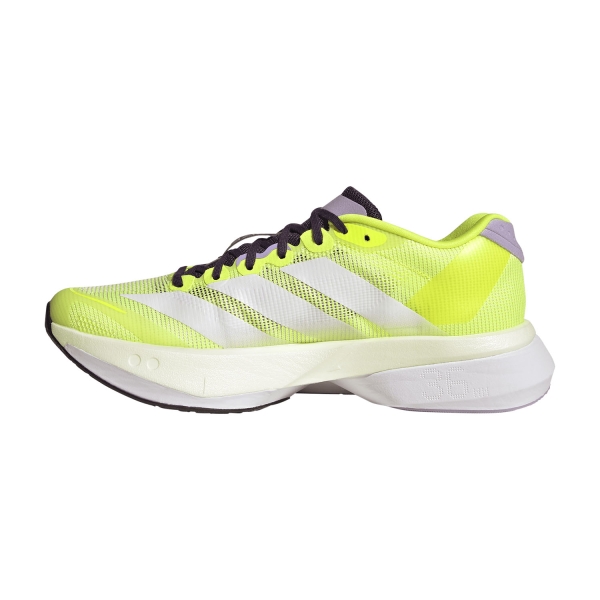 adidas adizero Boston 13 - Solar Yellow/FTWR White/Powder Plum