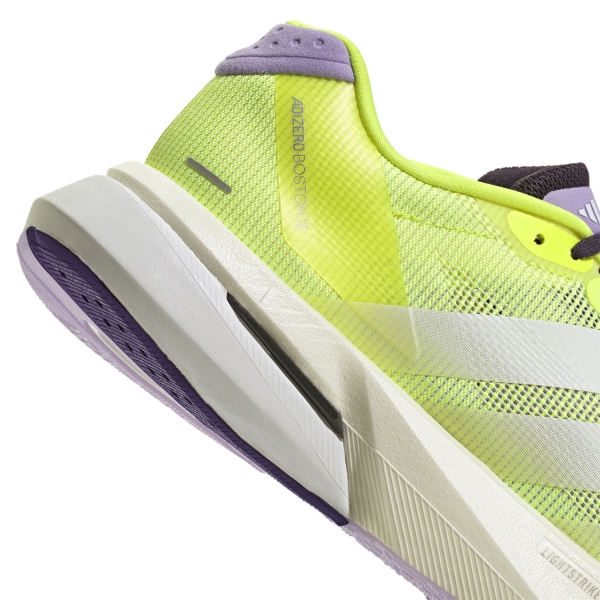 adidas adizero Boston 13 - Solar Yellow/FTWR White/Powder Plum
