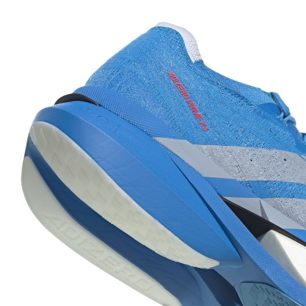 adidas adizero Prime X 3 STRUNG - Solar Blue/Silver Metallic/Lucid Red
