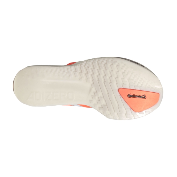 adidas adizero Adios 9 - FTWR White/Beam Orange/Lucid Red