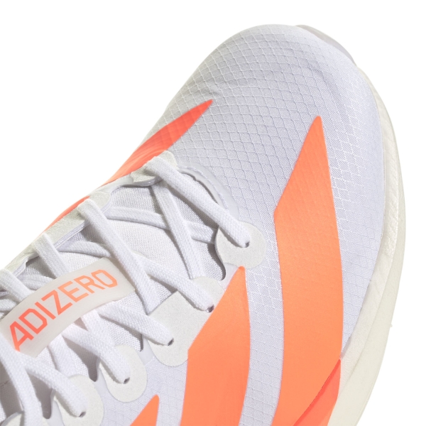 adidas adizero Adios 9 - FTWR White/Beam Orange/Lucid Red