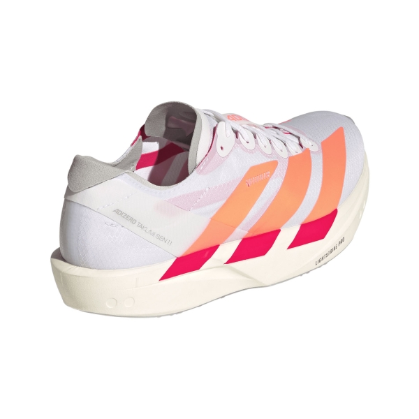 adidas adizero Takumi Sen 11 - FTWR White/Beam Orange/Lucid Red