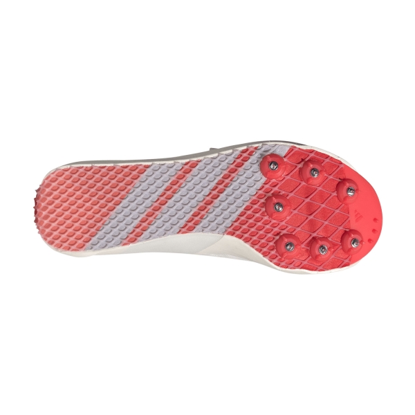 adidas adizero Triple Jump/Pole Vault - FTWR White/Lucid Orange/Lucid Red