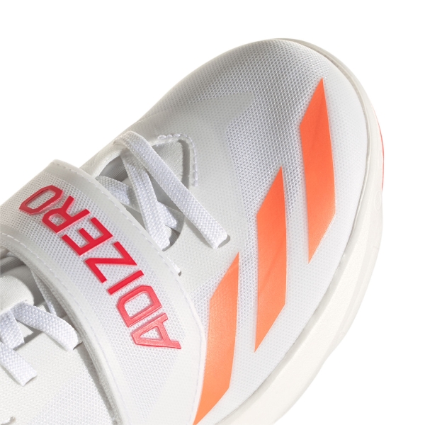 adidas adizero Triple Jump/Pole Vault - FTWR White/Lucid Orange/Lucid Red