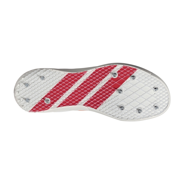 adidas adizero Javelin Mid - FTWR White/Lucid Orange/Lucid Red