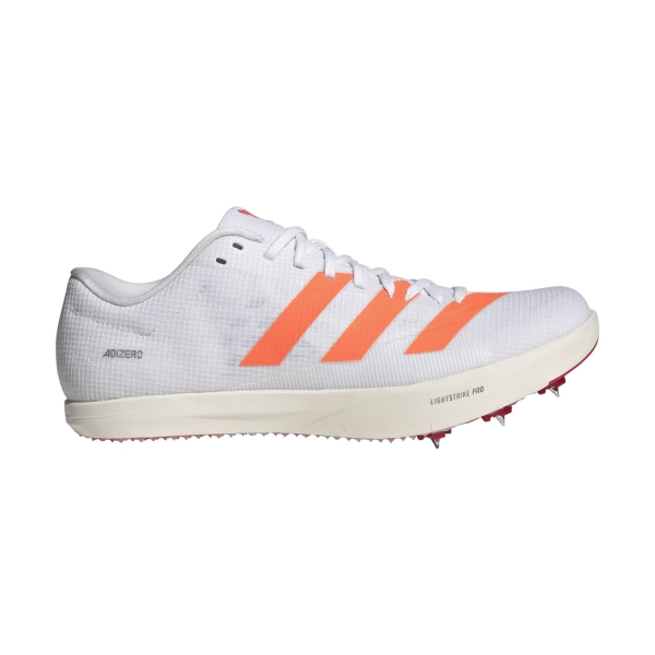 Zapatillas Competición Hombre adidas adizero Long Jump  FTWR White/Lucid Orange/Lucid Red JQ0807