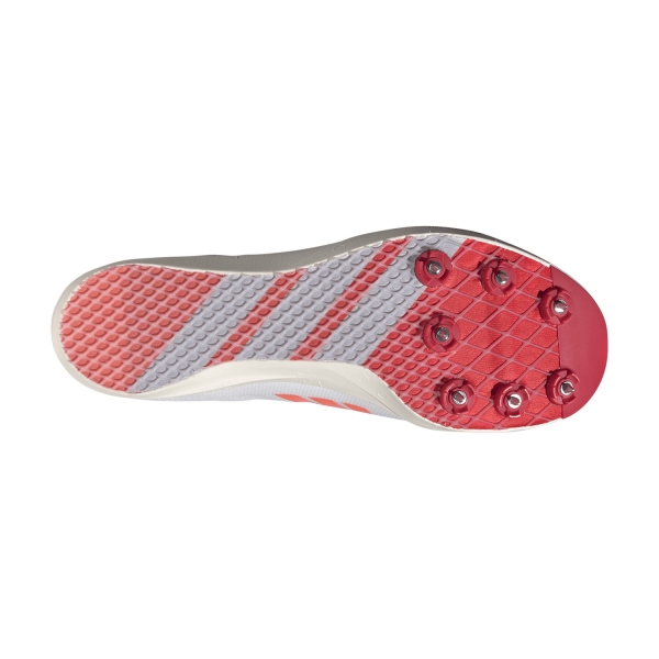adidas adizero Long Jump - FTWR White/Lucid Orange/Lucid Red