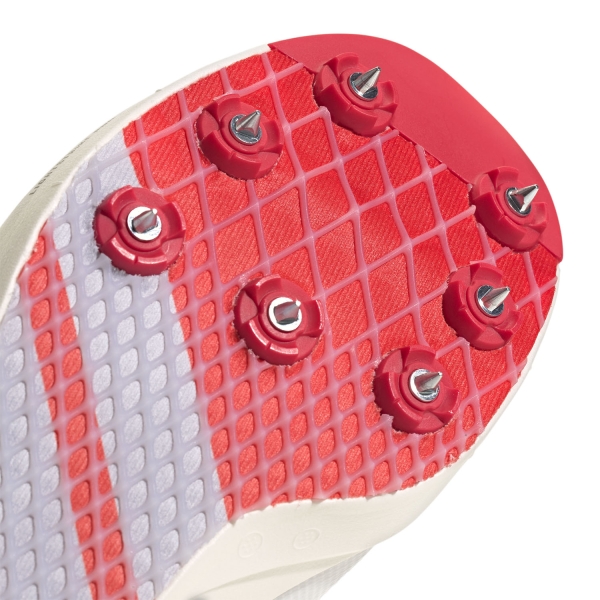 adidas adizero Long Jump - FTWR White/Lucid Orange/Lucid Red