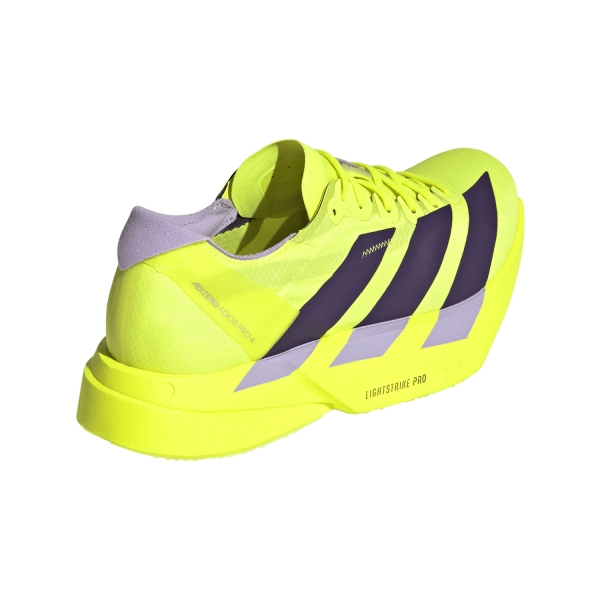 adidas adizero adios Pro 4 - Solar Yellow/Aurora Plum/Powder Plum