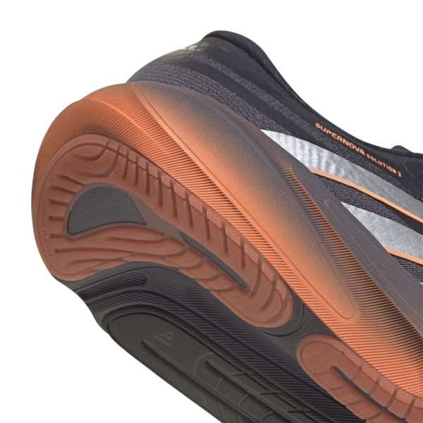 adidas Supernova Solution 3 - Aurora Onix/Silver Metallic/Lucid Orange