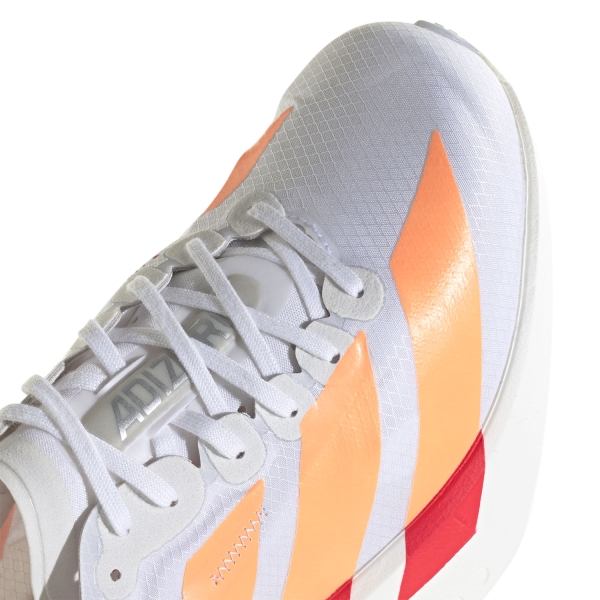 adidas adizero adios Pro 4 - FTWR White/Beam Orange/Lucid Red