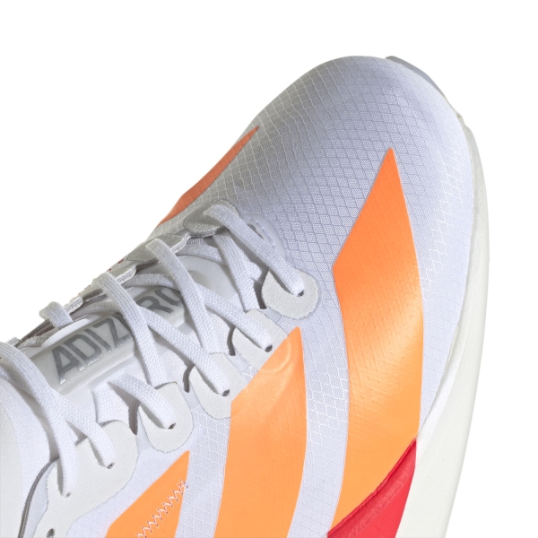 adidas adizero adios Pro 4 - FTWR White/Lucid Orange/Lucid Red