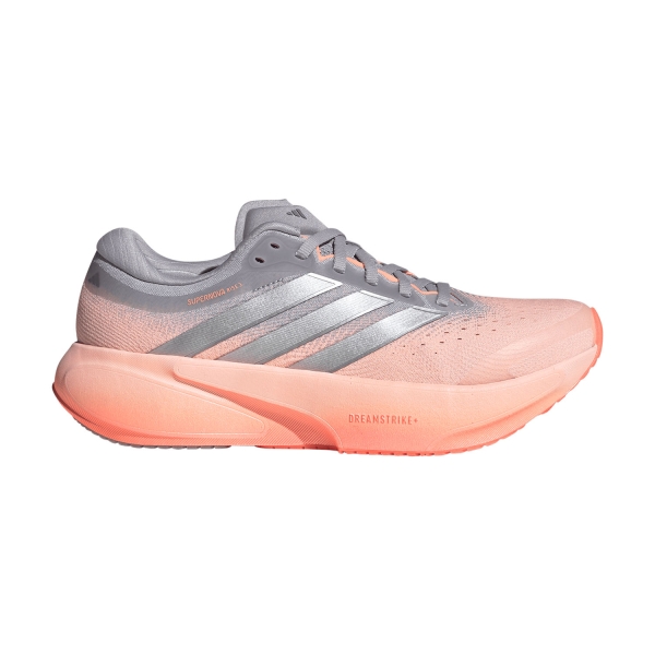 Scarpe Running Neutre Donna adidas Supernova Rise 3  Clear Orange/Silver Metallic/Glory Grey JR7372