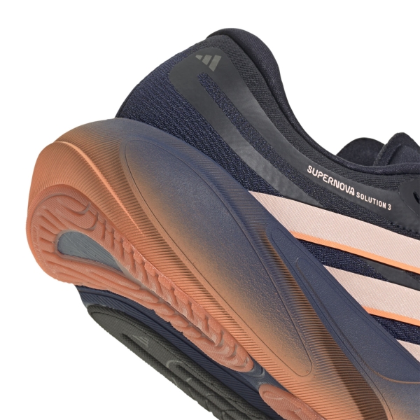 adidas Supernova Solution 3 - Dark Blue/Clear Orange/Beam Orange