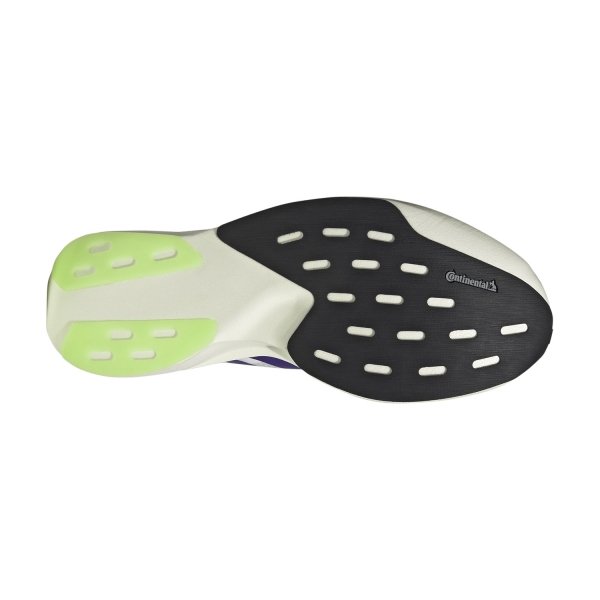 adidas adizero Evo SL - FTWR White/Collegiate Purple/Lime Burst