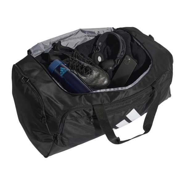 adidas Defender Large Duffle - Black/White