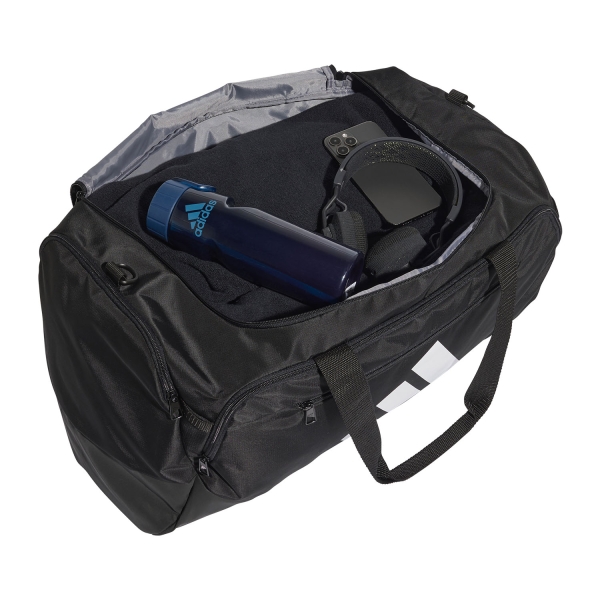 adidas Defender Medium Duffle - Black/White