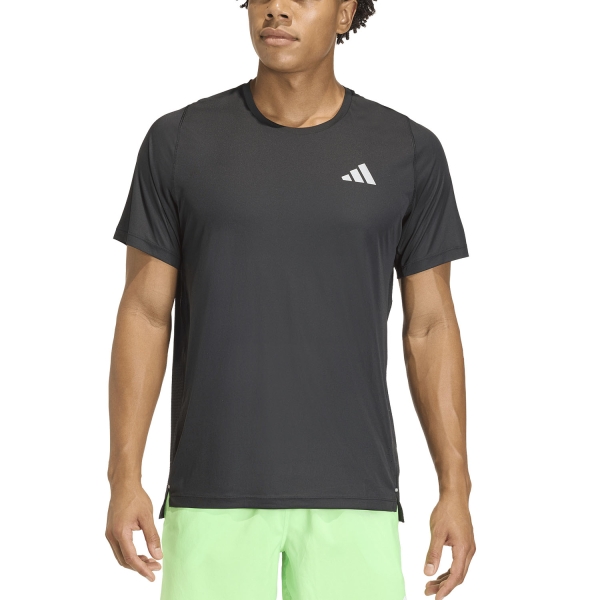 Maglietta Running Uomo adidas adi365breeze Maglietta  Black JZ7761