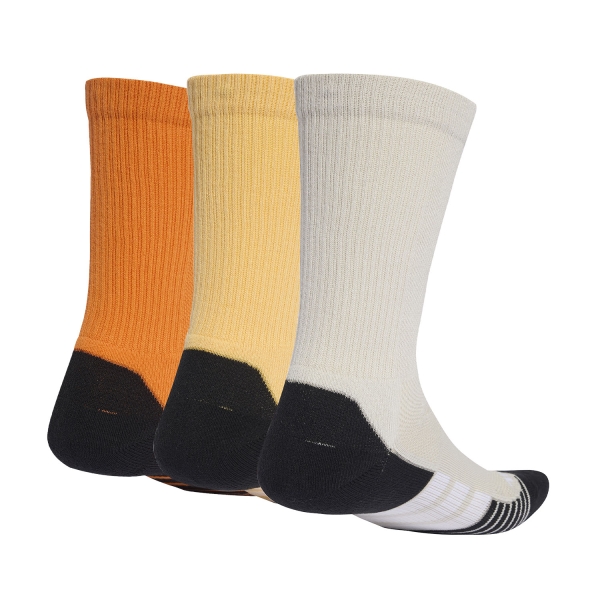 adidas Performance CLIMACOOL Logo x 3 Calze - Pure Orange/Semi Ice Tangerine/Orbit Grey