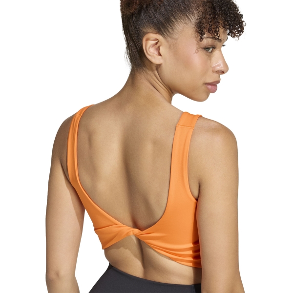adidas Optime Workout Top - Pure Orange