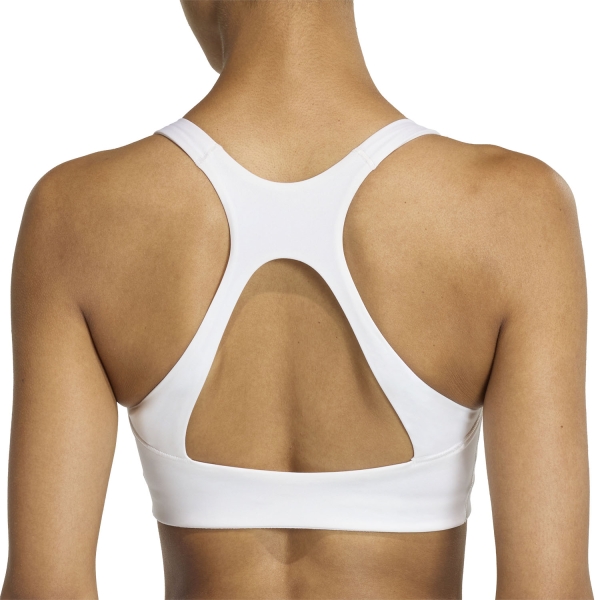 adidas Optime Workout Sports Bra - White
