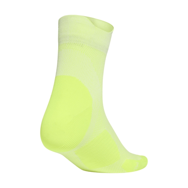 adidas RUNxADIZERO Calcetines - White/Solar Yellow